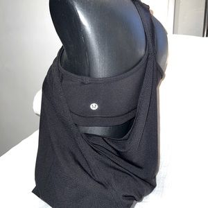 LULULEMON ATHLETIC TANK WITH ATTACHED SPORTS BRA
